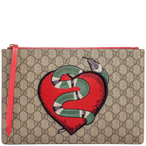 Gucci-GG SUPREME ZIP POUCH-456864